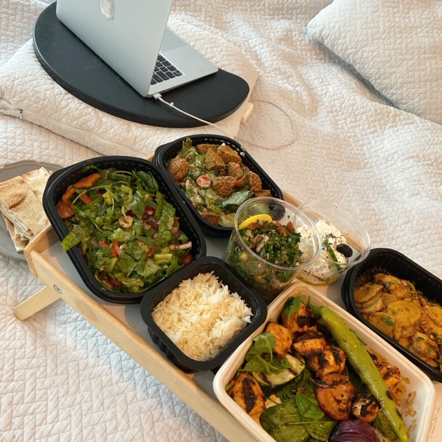 Orientaliskt matbuffé