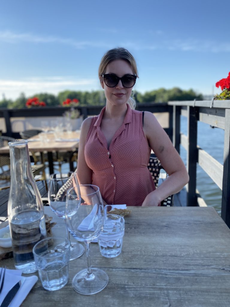 Färjan till Fjäderholmen