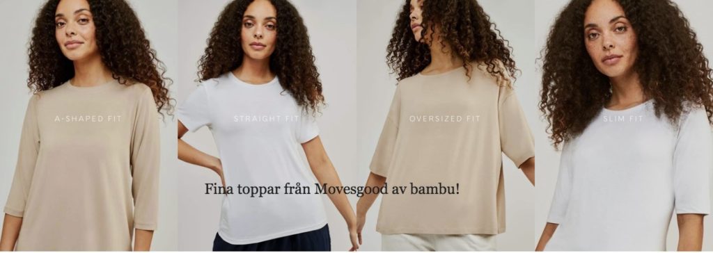Kläder av naturlig lyocell bearbetad bambu