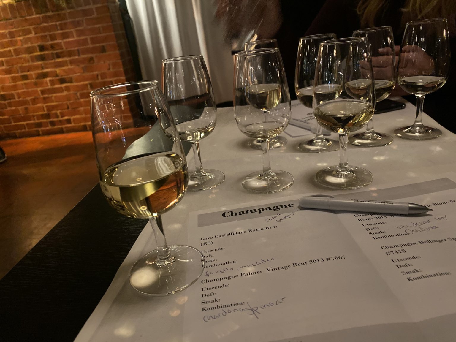 Lär dig om mer om Champagne på en champagneprovning