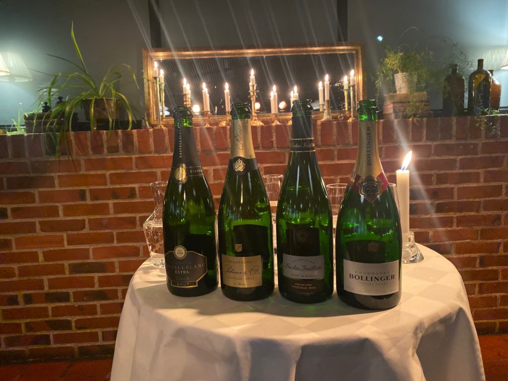 Lär dig om mer om Champagne på en champagneprovning