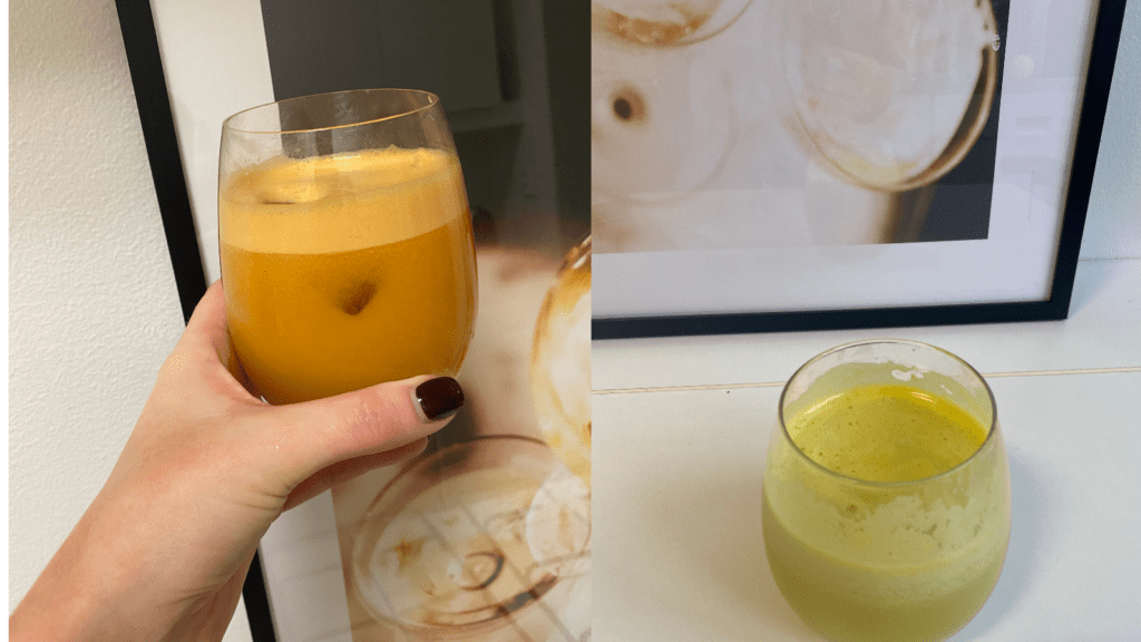 Jag har börjat göra hemgjord juice