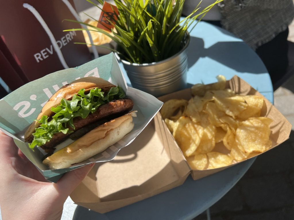 Phils Burger och deras goda veganska hamburgare med Havredals vegankött